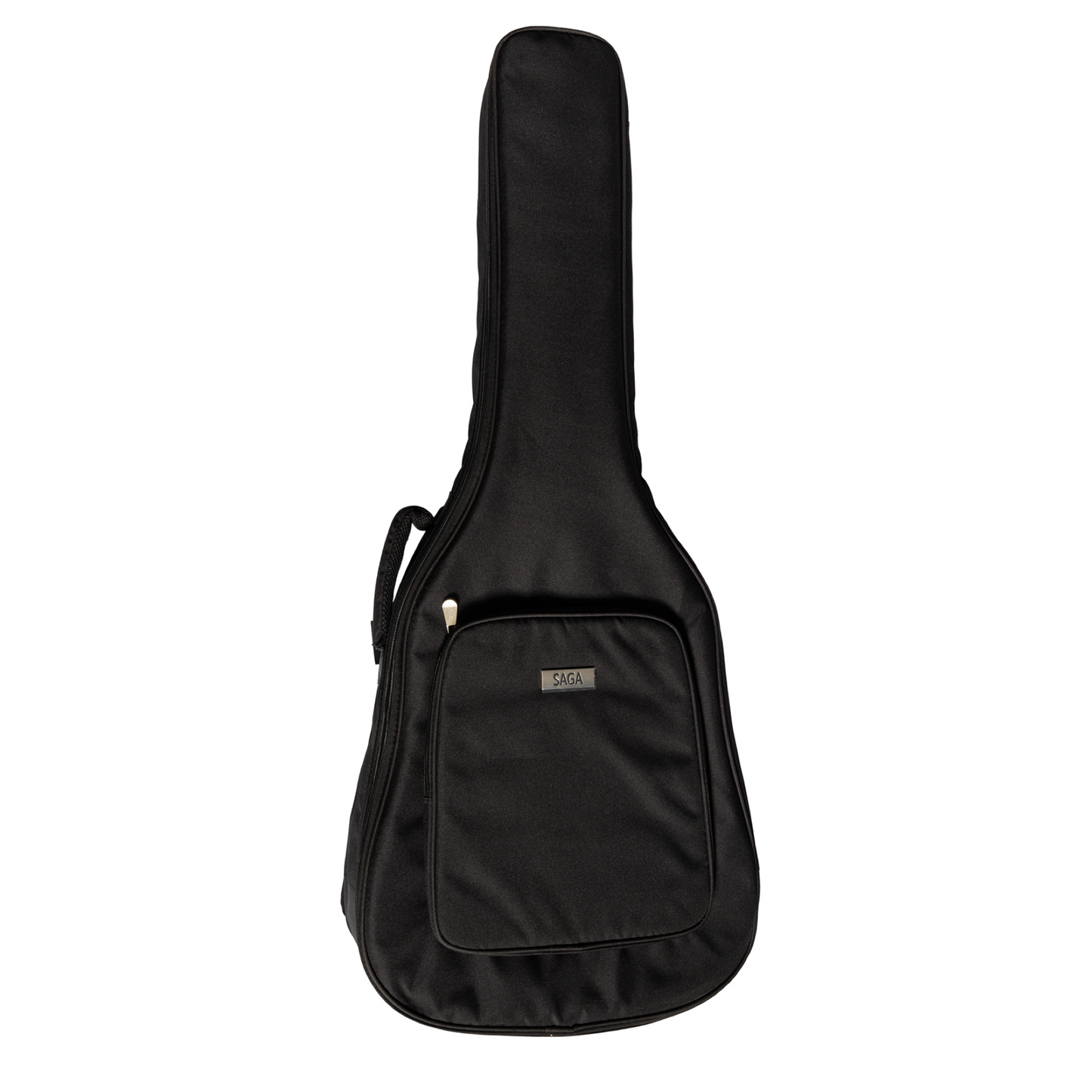 Saga '700 Series' Solid Spruce Top Acoustic Dreadnought Guitar (Natural Satin)