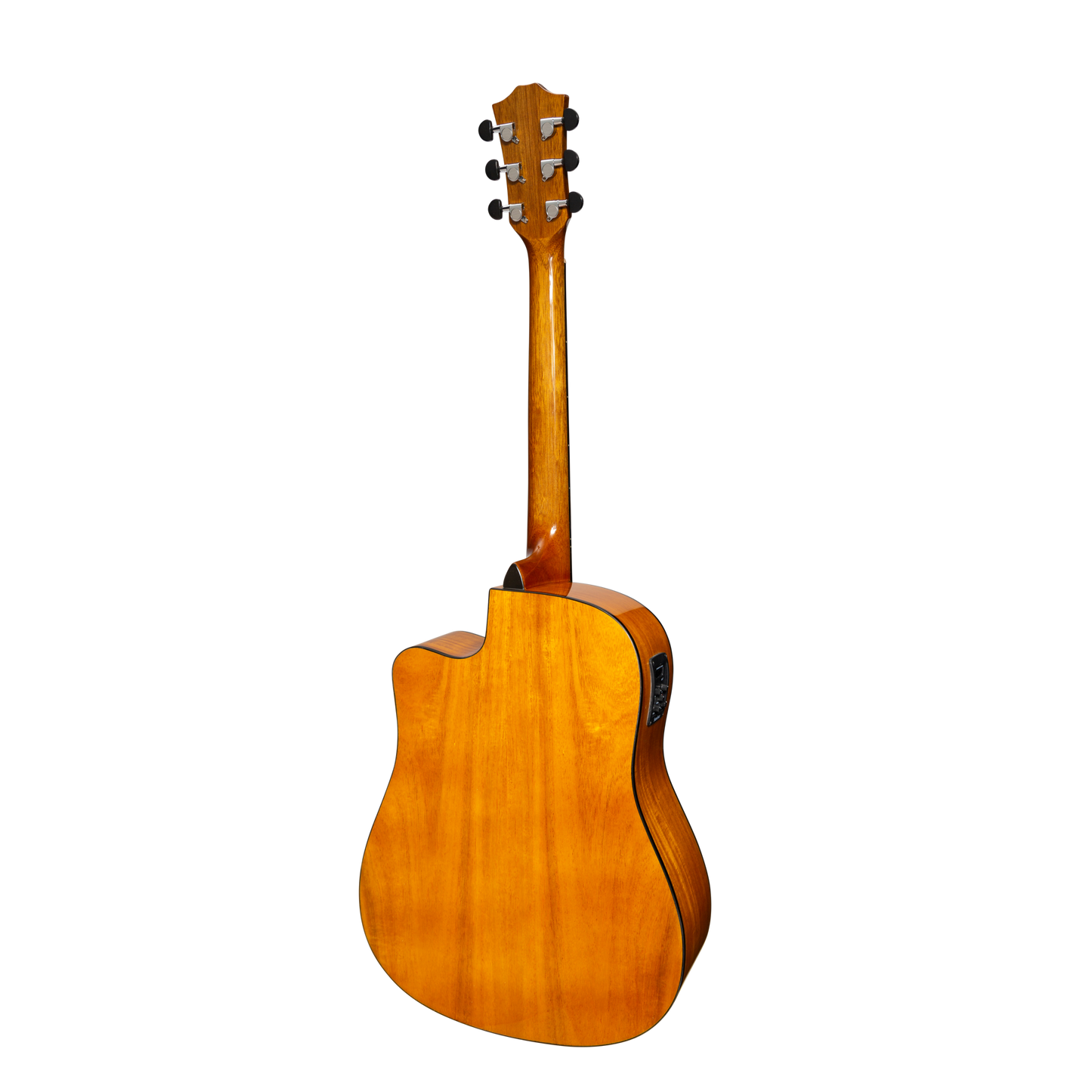 Sanchez Acoustic-Electric Dreadnought Cutaway Guitar Gloss (Acacia)