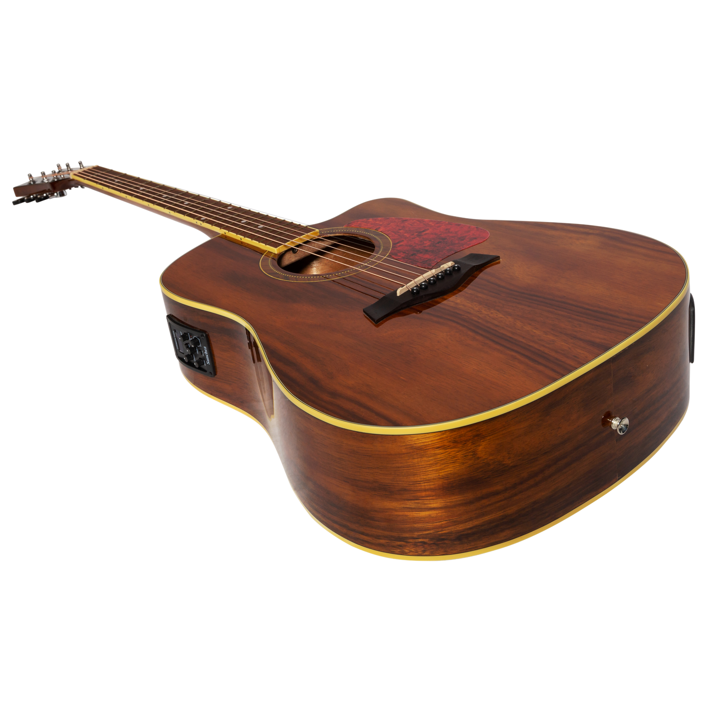 Sanchez Acoustic-Electric Dreadnought Cutaway Guitar Gloss (Rosewood)
