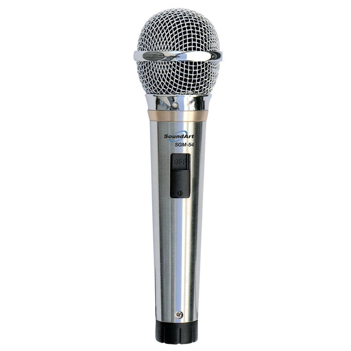 SoundArt SGM-54 Hand-Held Dynamic Microphone with Protective Bag