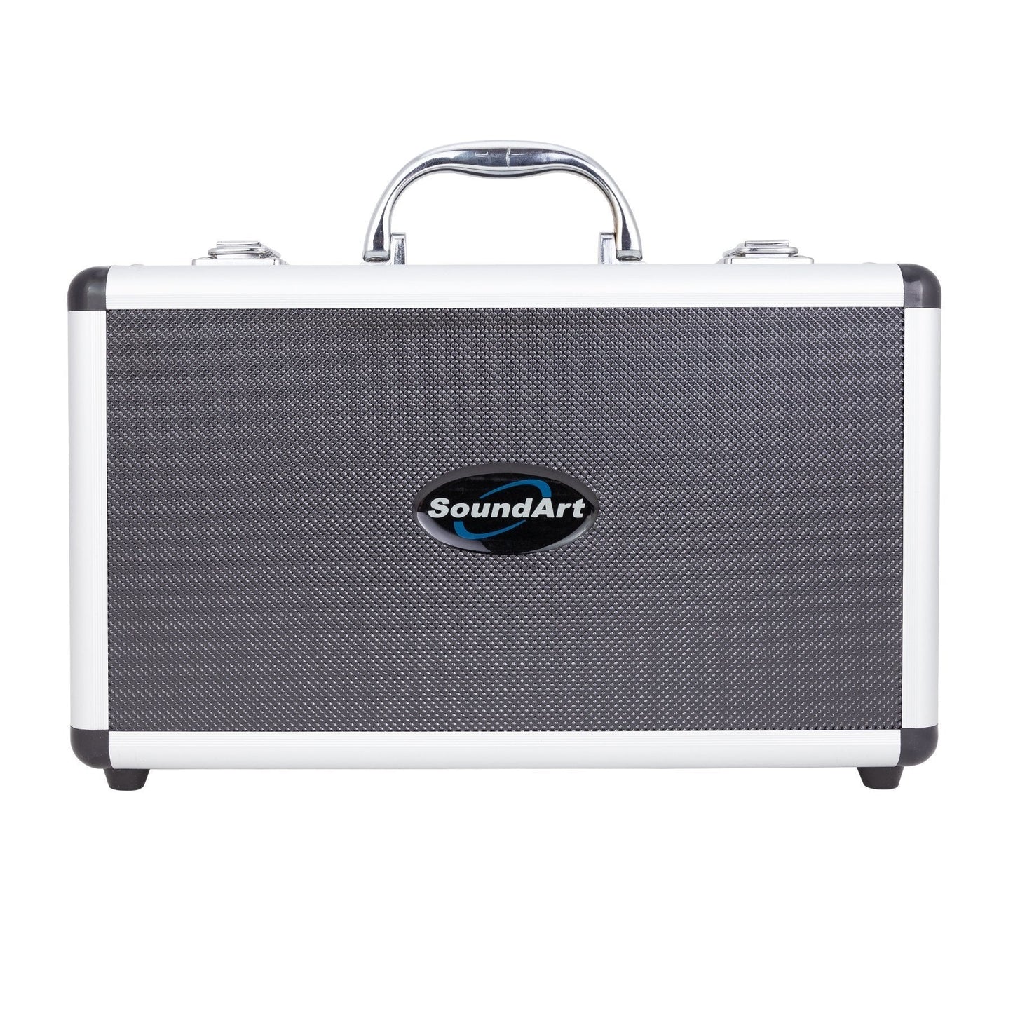 SoundArt 'Vintage' Dynamic Microphone with Deluxe Carry Case (Black Chrome)
