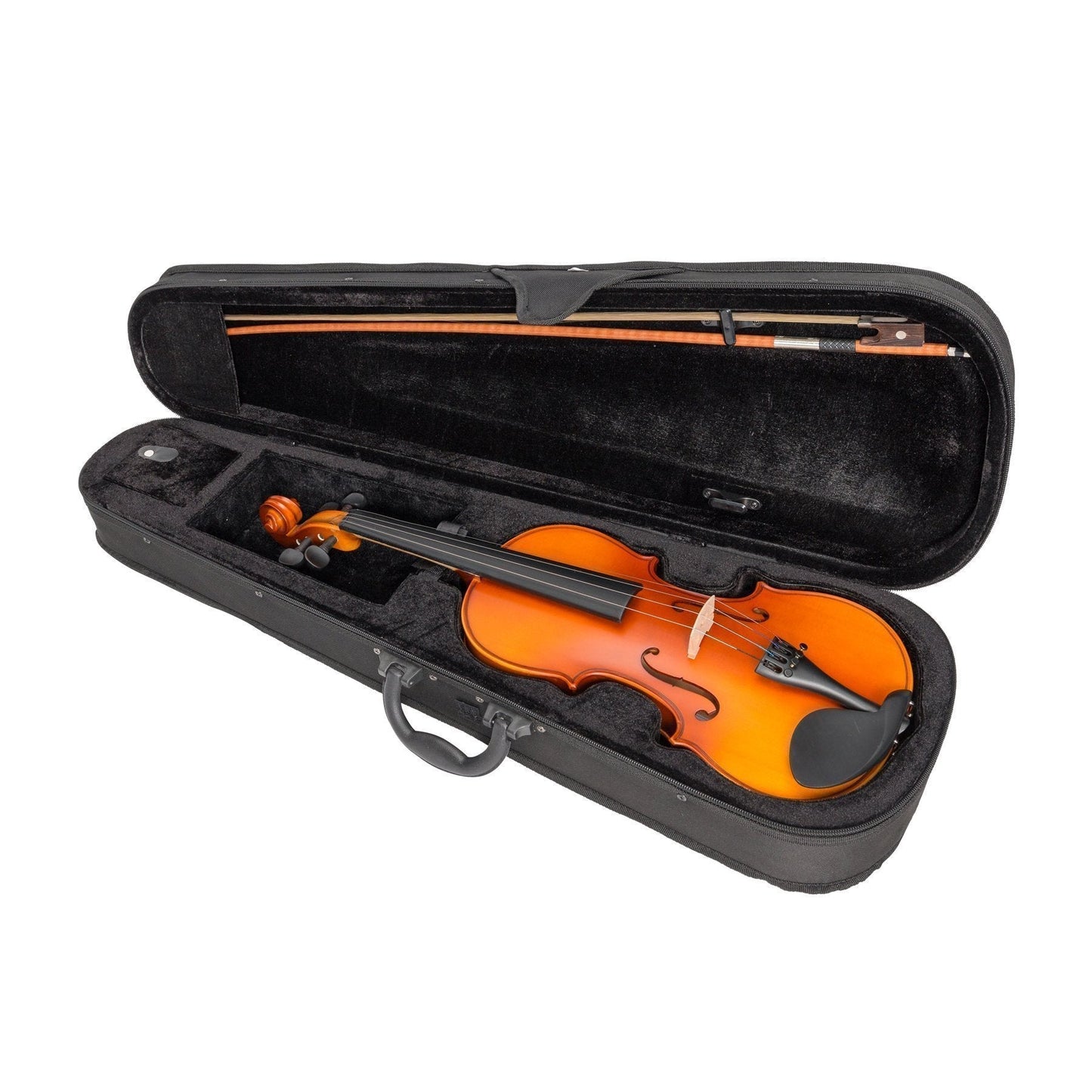 Steinhoff Full Size Student Solid Top Violin Set (Natural Satin)