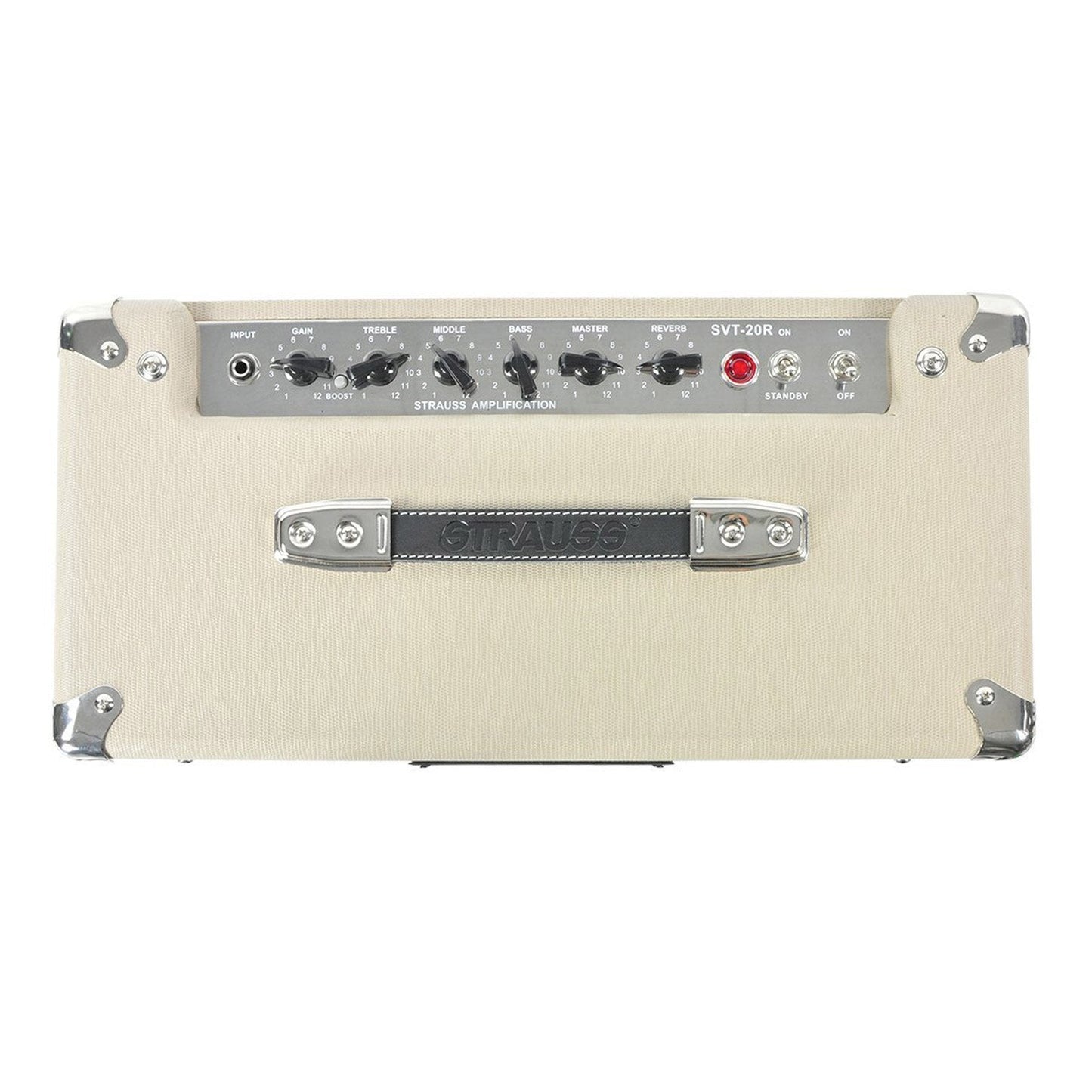 Strauss SVT-20R 20 Watt Combo Valve Amplifier with Reverb (Cream)