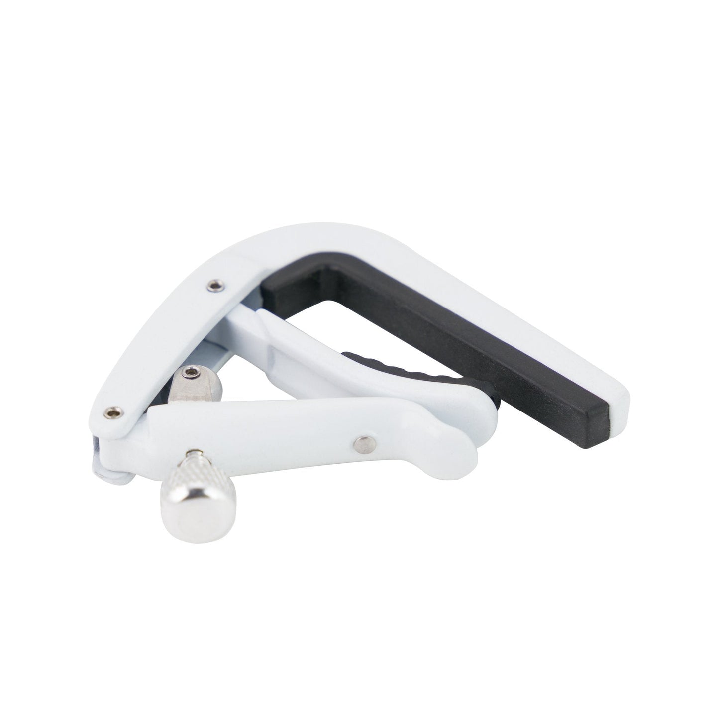 Tiki Adjustable Roller Ukulele Capo (White)