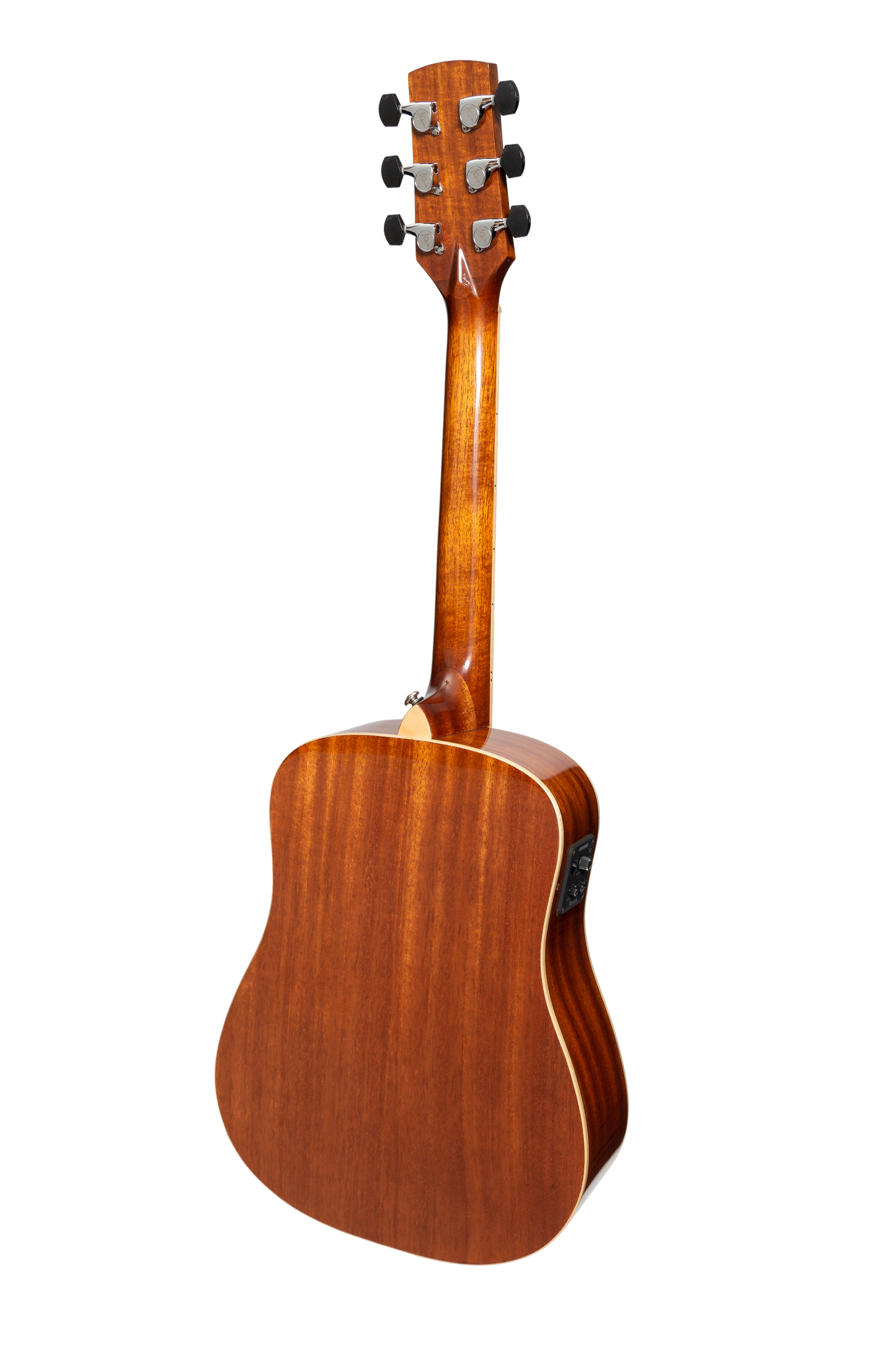 Timberidge '1 Series' Spruce Solid Top Acoustic-Electric Traveller Mini Guitar (Natural Satin)