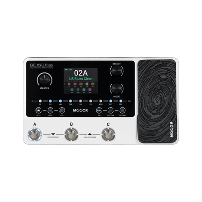 Mooer GE-150 Plus Guitar Multi-Effects Processor (White)