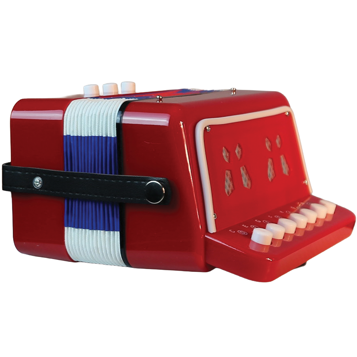 East Top Kids Accordion 10 Button (Red)