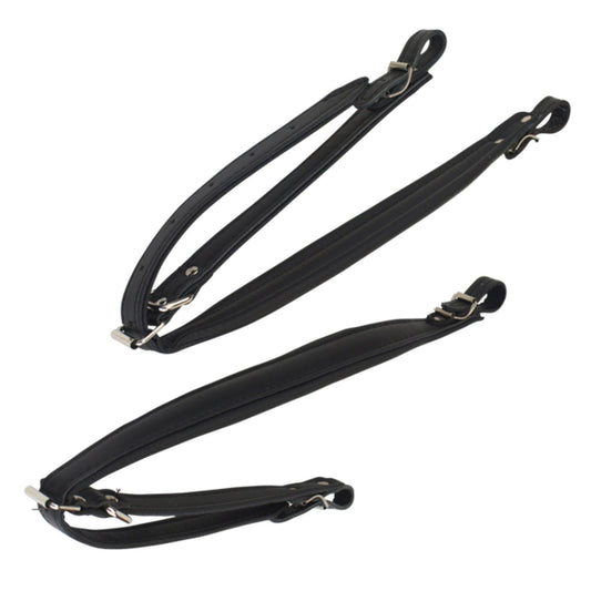 Aidi Accordion Shoulder Strap Set (Large)-AAS-LGE-BLK