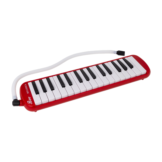 East top 32-Key Professional Mouth Melodica Red