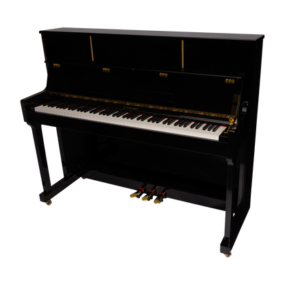 CROWN CDP-901-BLK UPRIGHT DIGITAL PIANO (Gloss Black)