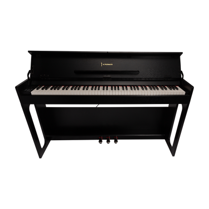 Crown CDP806 – 88-Key Weighted Digital Piano (Gloss Black)