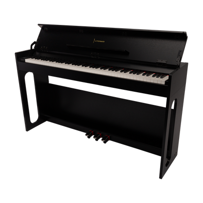 Crown CDP806 – 88-Key Weighted Digital Piano (Gloss Black)