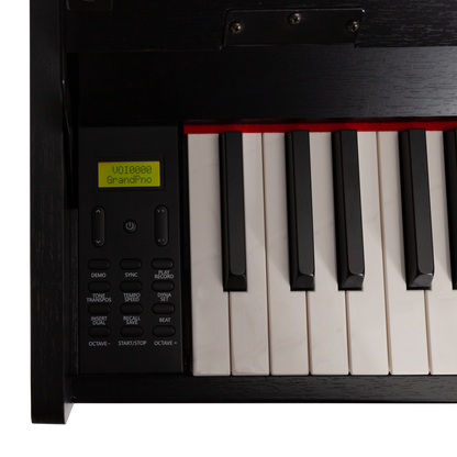 Crown CDP806 – 88-Key Weighted Digital Piano (Gloss Black)