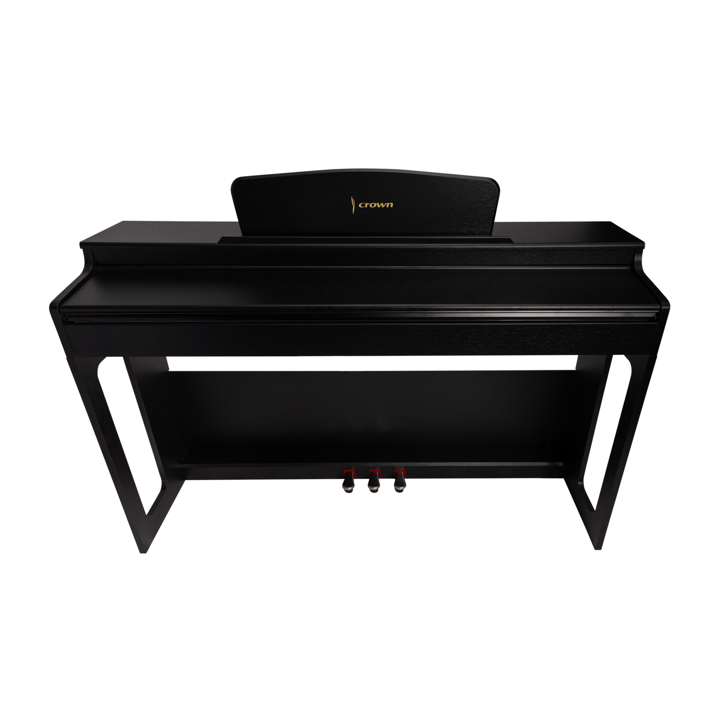 CROWN CDP-906-BLK UPRIGHT DIGITAL PIANO (Black)