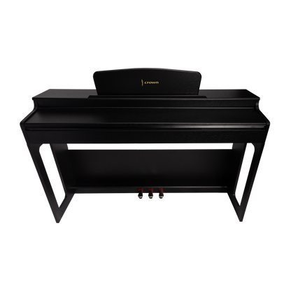 CROWN CDP-906-BLK UPRIGHT DIGITAL PIANO (Black)