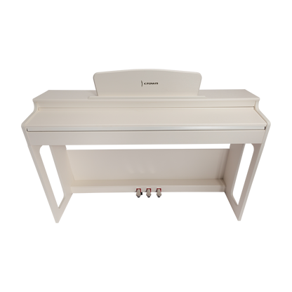 CROWN CDP-906-BLK UPRIGHT DIGITAL PIANO (White)