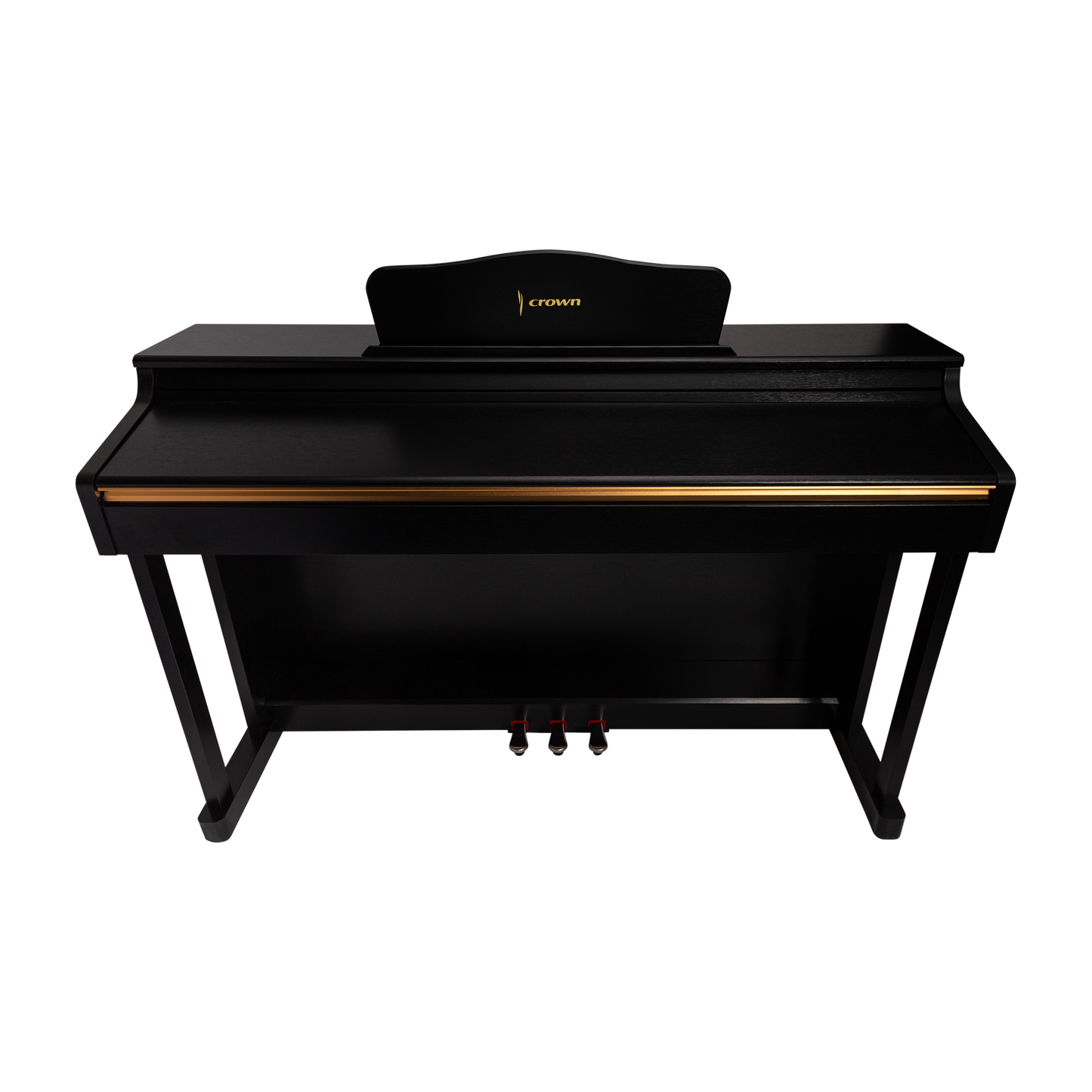 CROWN CDP-913-BLK UPRIGHT DIGITAL PIANO (Black)