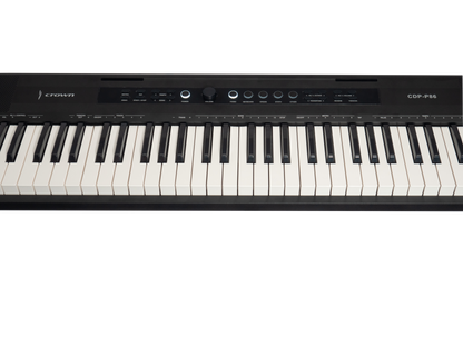 Crown P86 88-Key Touch Responsive Digital Piano (Black)