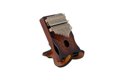 CEGA 17-KEY BOX KALIMBA, STAND&CASE - SUNBURST