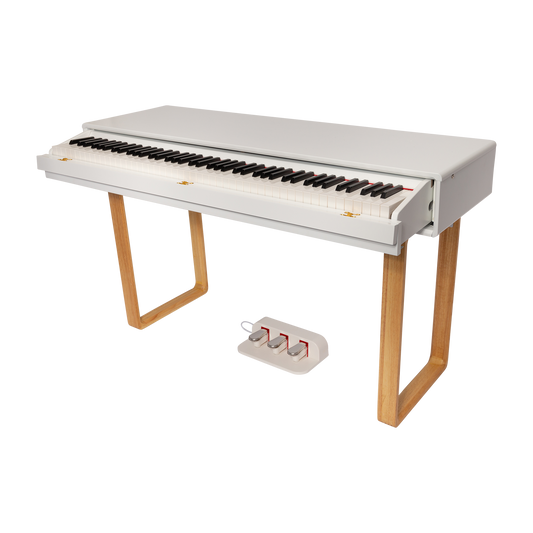 CROWN CMPD-801-WHT UPRIGHT DIGITAL PIANO (White)