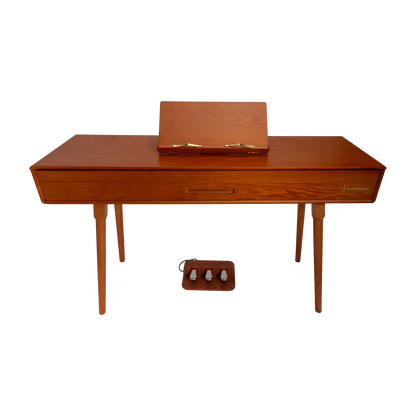 CROWN CMDP-909-WGN UPRIGHT HIDEAWAY DIGITAL PIANO (Solid Walnut)