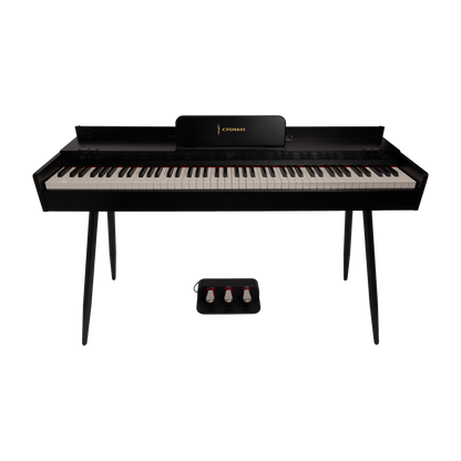 CROWN CMDP-919-BLK 88 NOTE PORTABLE DIGITAL PIANO (BLACK)