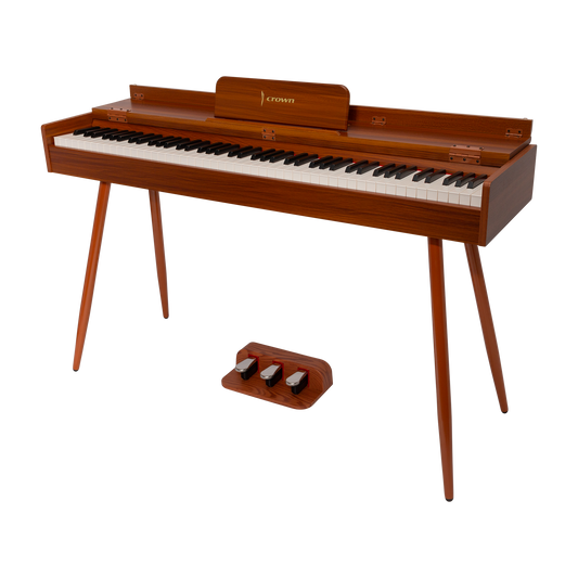 CROWN CMDP-919-BLK 88 NOTE PORTABLE DIGITAL PIANO (WOODGRAIN)