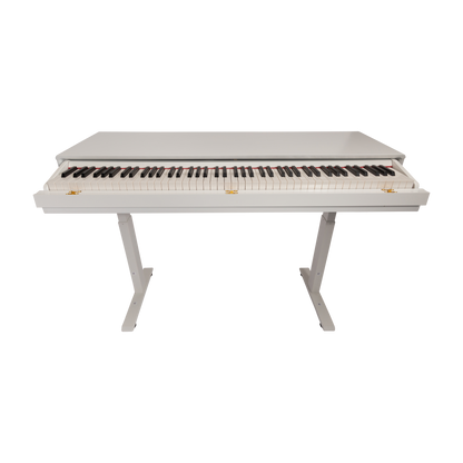 CROWN CMPD-822 HEIGHT ADJUSTABLE HIDEAWAY DIGITAL PIANO (White)