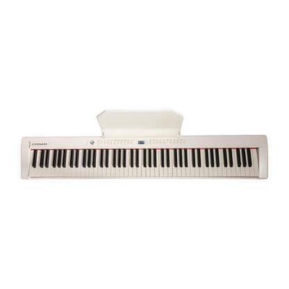 CROWN CPP-811-BLK 88 NOTE PORTABLE DIGITAL PIANO (WHITE)