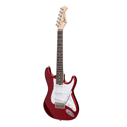 Casino ST-Style Short Scale Electric Guitar Set (Candy Apple Red