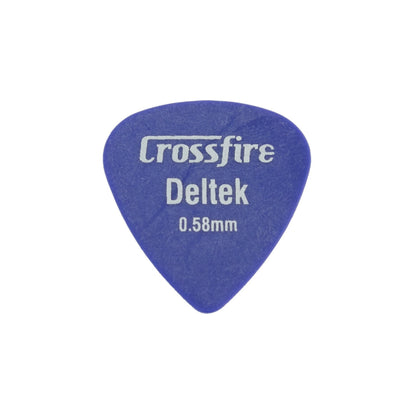 Crossfire Deltek 0.58mm Guitar Picks (10 Pack Assorted)