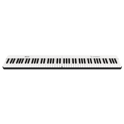 Crown Portable Magnetic Split Digital Piano (White)