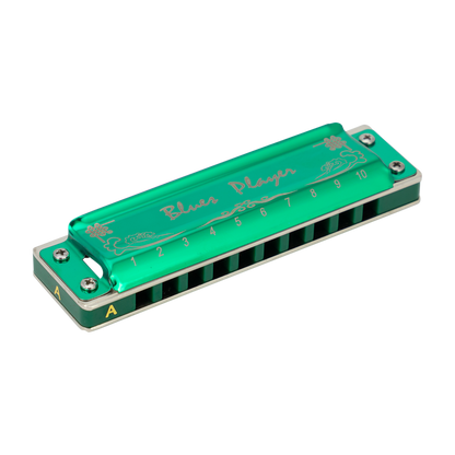 East Top PRO20 10 Hole Blues Player Harmonica C