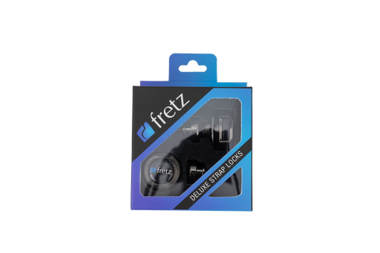 FRETZ Deluxe Strap Locks (Black)