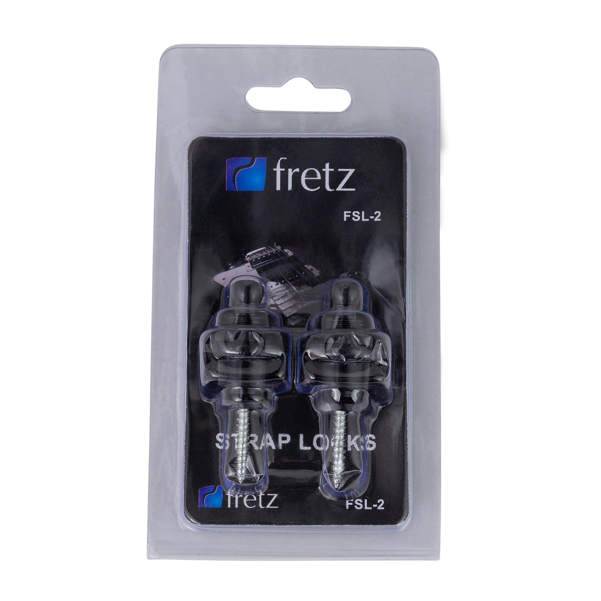 FRETZ Strap Locks FSL-2-BLK Black