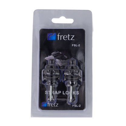 FRETZ Strap Locks FSL-2-BLK Black