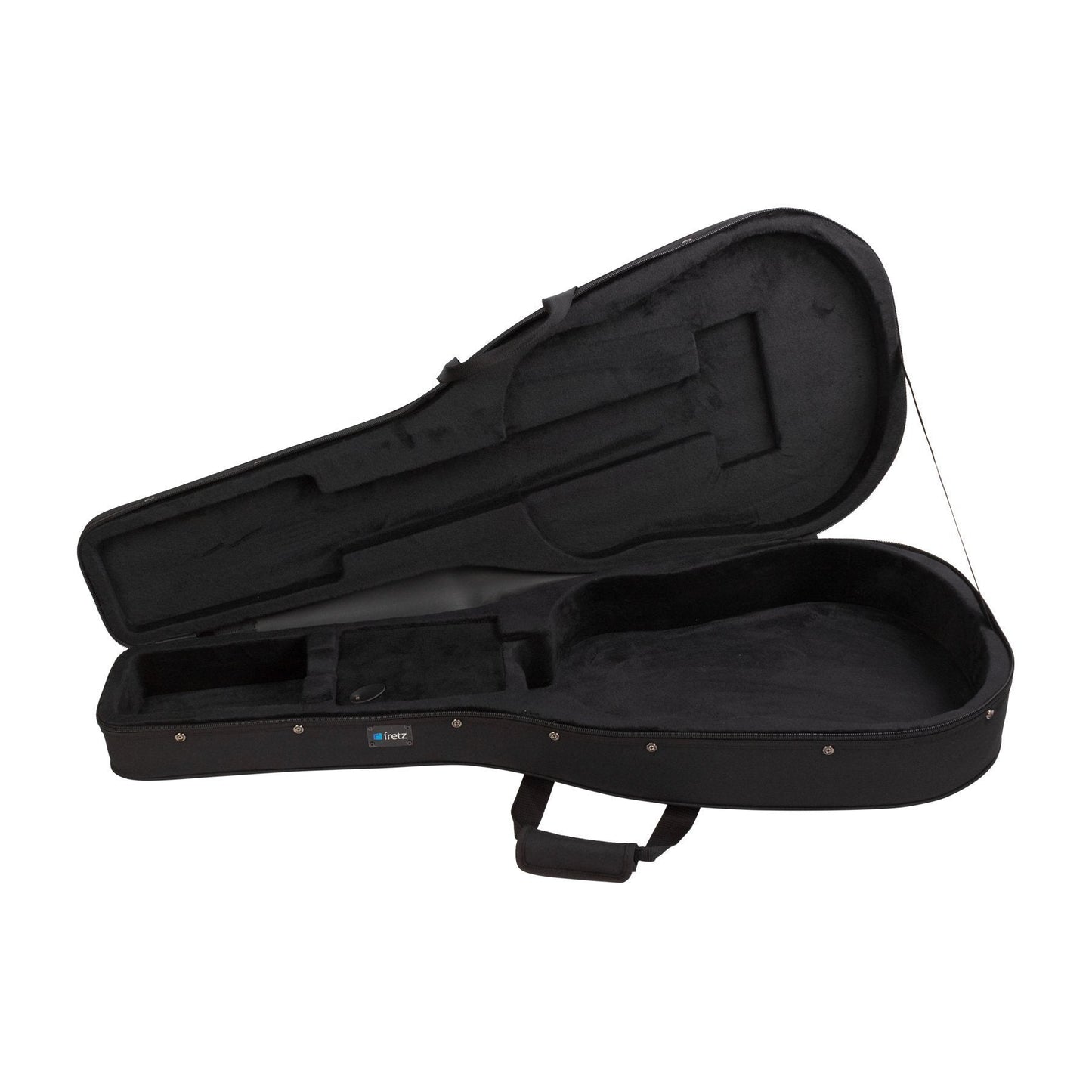 Fretz Shaped Folk / Grand Auditorium Acoustic Guitar Polyfoam Case (Black)