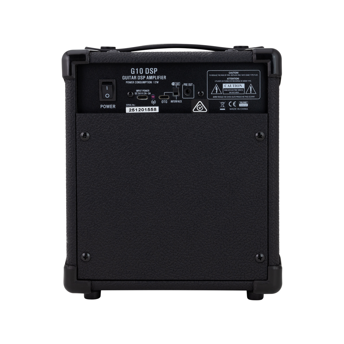 Belcat G10 DSP Guitar Combo Amplifier with Effects (Black)