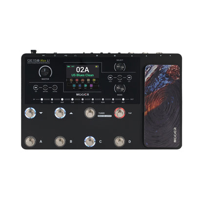 Mooer GE-150 Max Li (Rechargable) Guitar Multi-Effects Processor (Black)