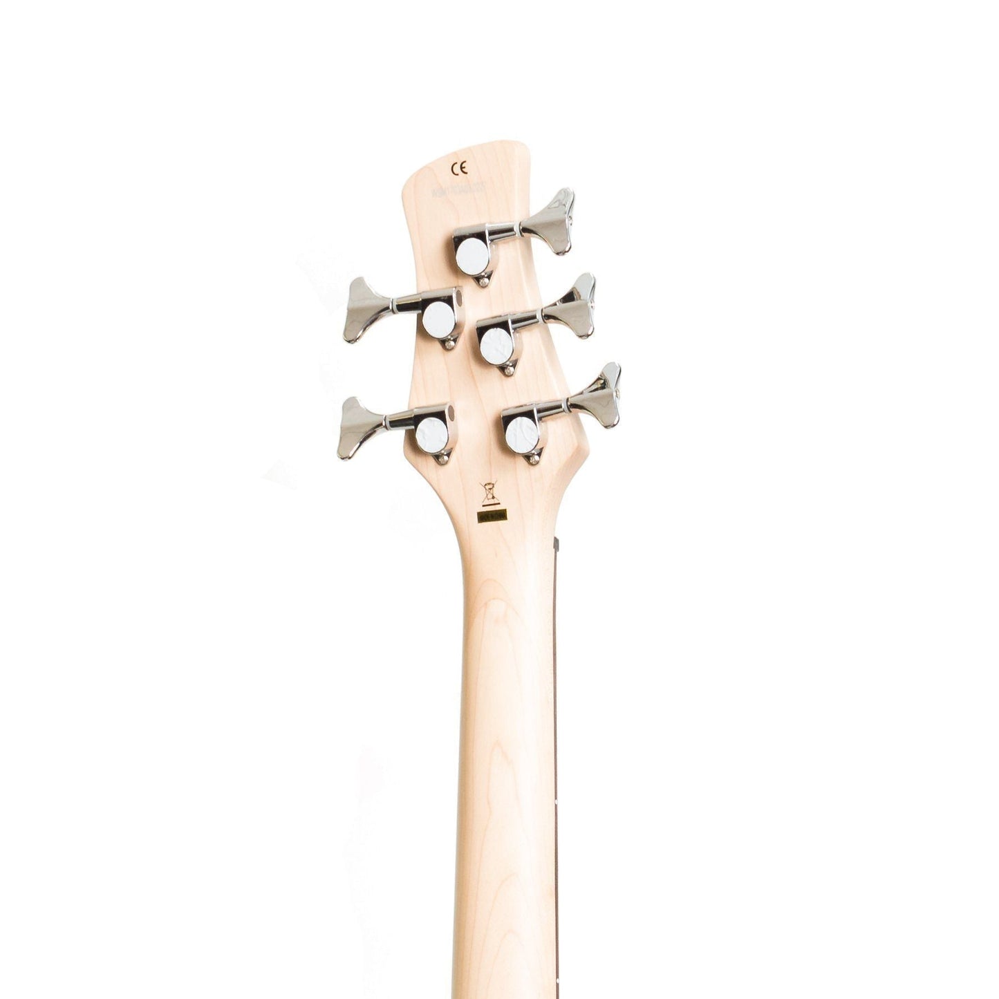 J&D Luthiers 5-String T-Style Contemporary Active Electric Bass Guitar (Natural Satin)