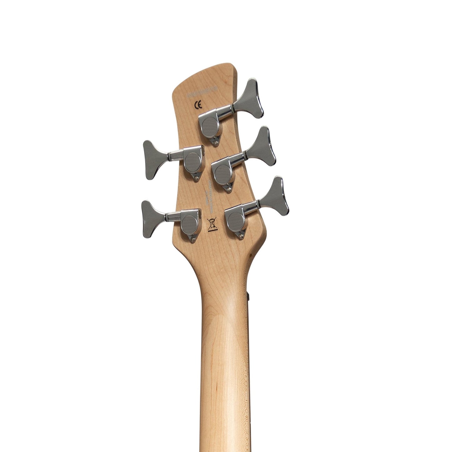 J&D Luthiers 5-String T-Style Contemporary Active Electric Bass Guitar (Satin Brown Stain)