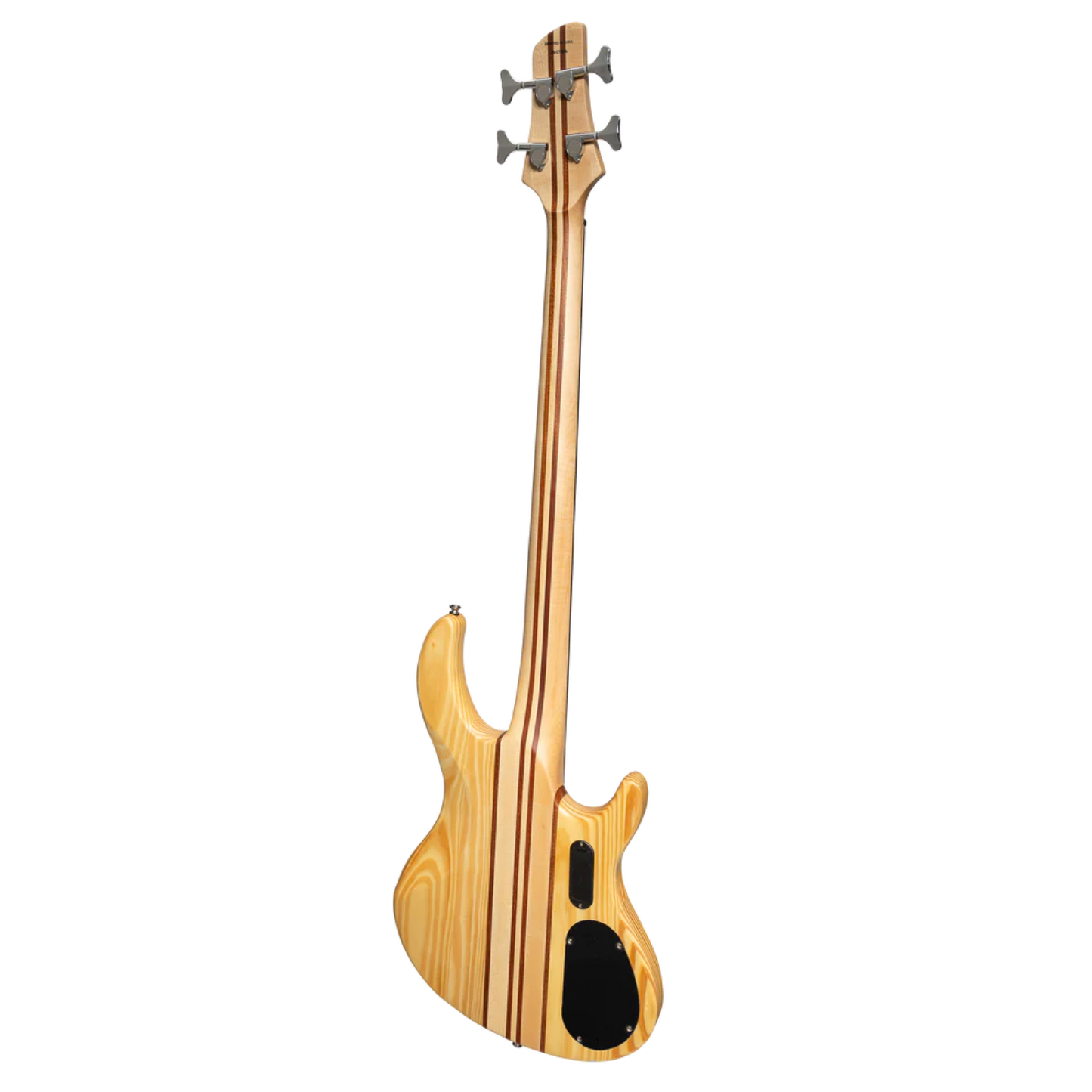 J&D Luthiers 4-String Contemporary Neck Through Active Electric Bass Guitar Left Handed