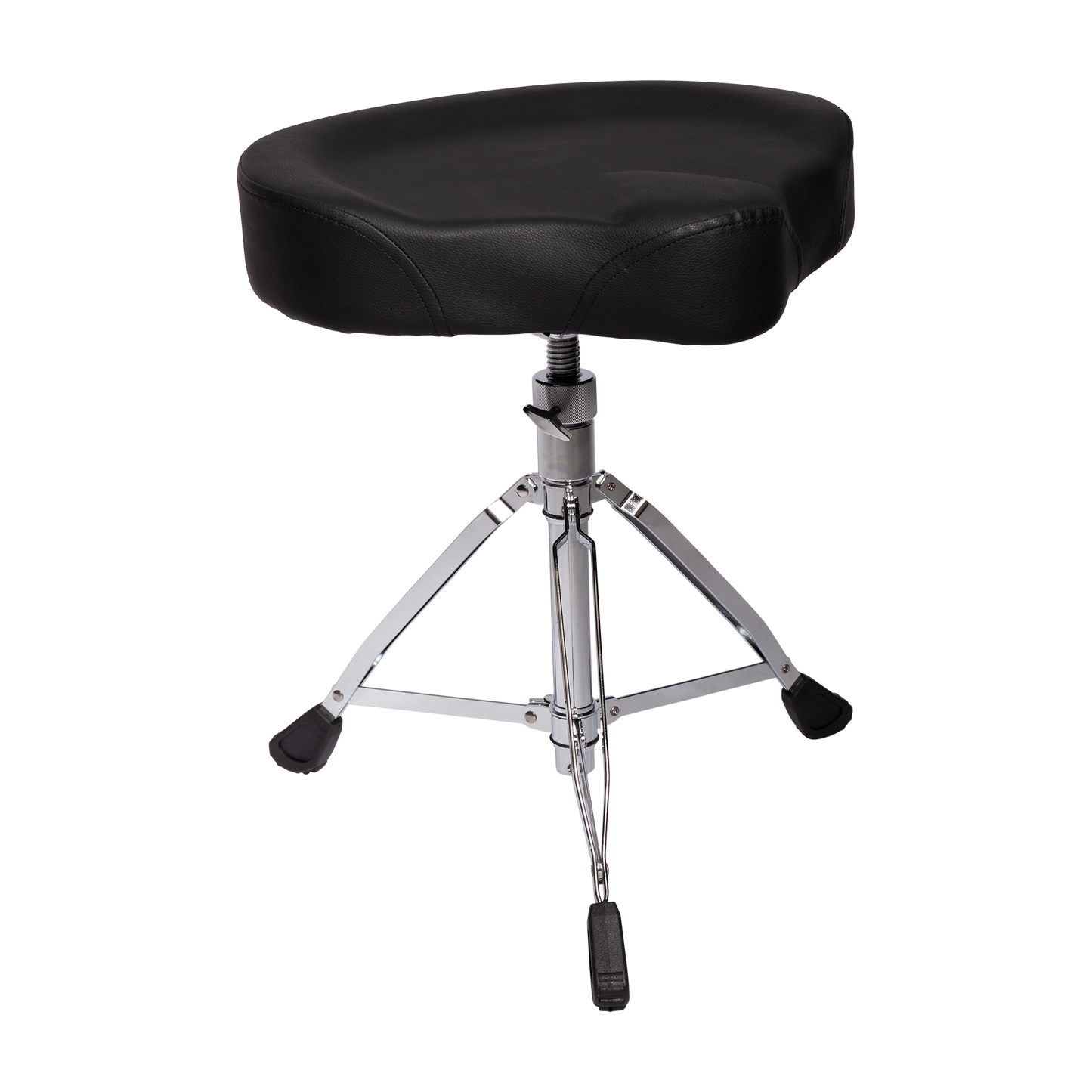 Kahzan Deluxe Motorcycle Shaped Drum Throne (Chrome)
