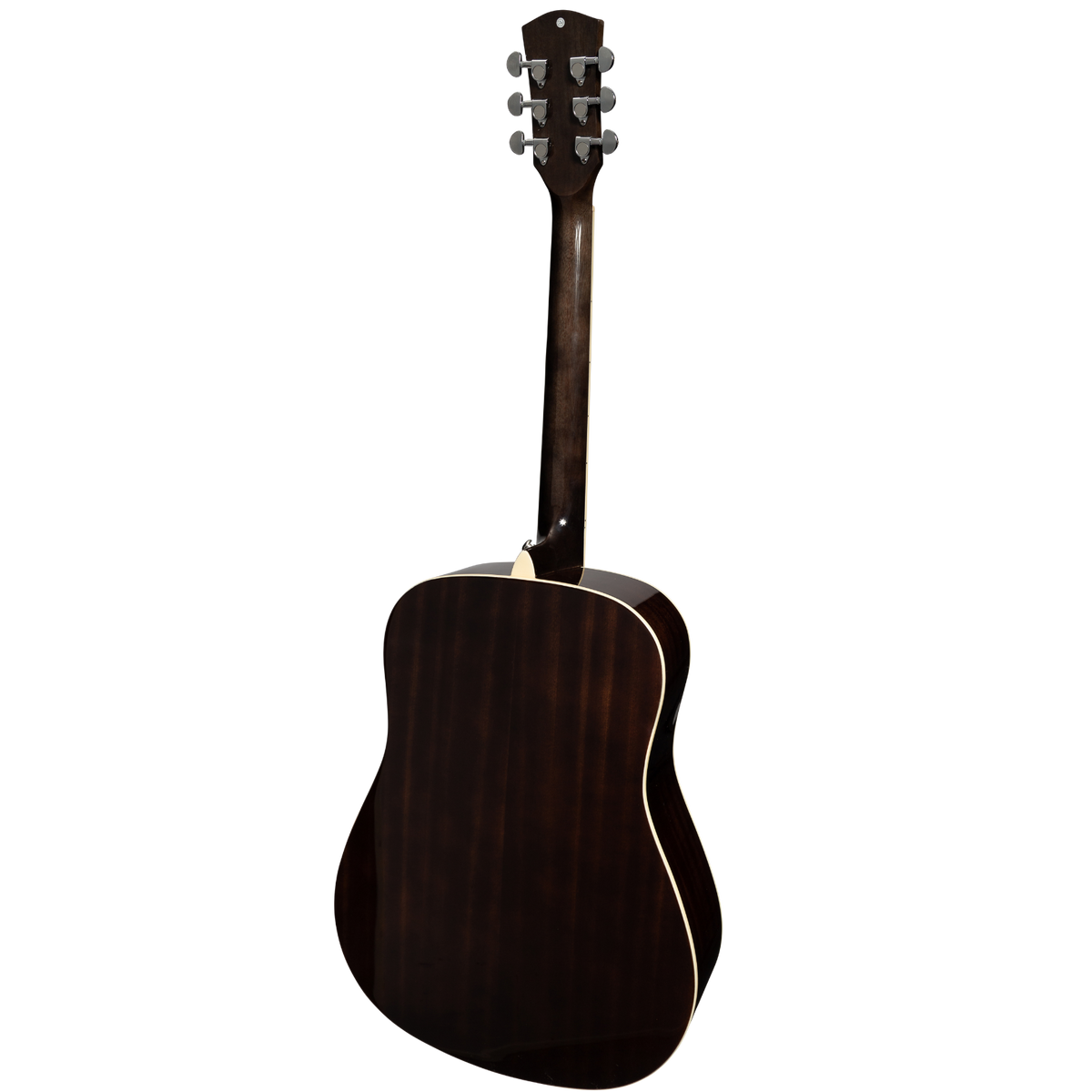 Lorden Acoustic Dreadnought Guitar (Black)