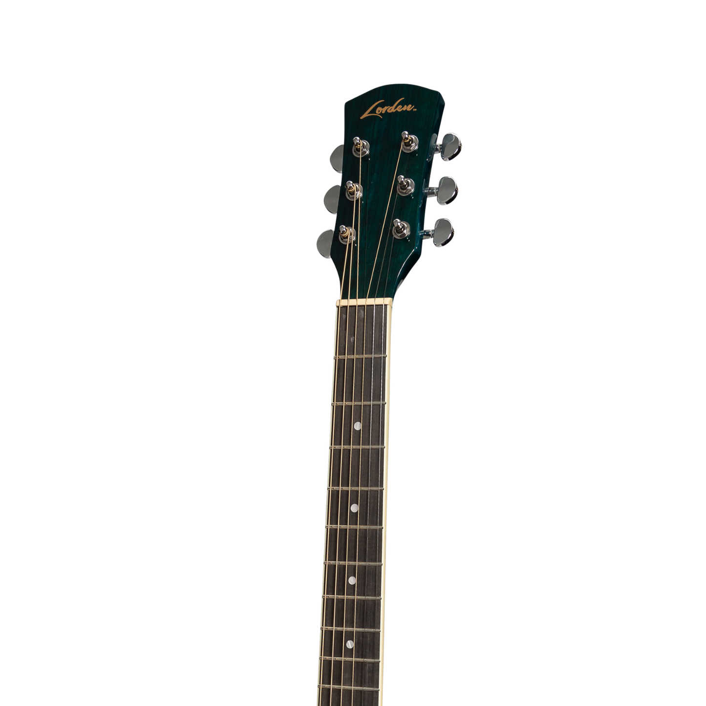 Lorden Acoustic Dreadnought Guitar (Blueburst)