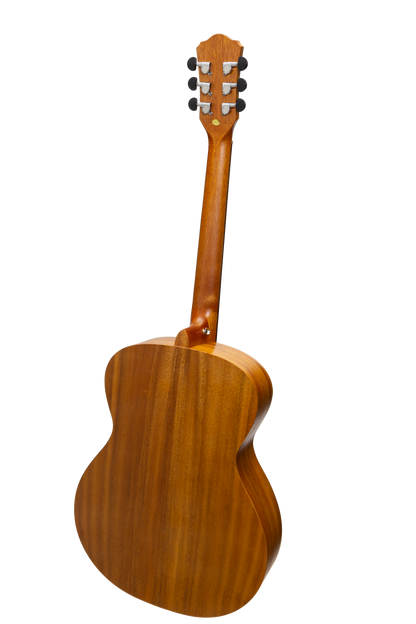 Martinez Left Handed Acoustic Small Body Guitar (Spruce/Koa)