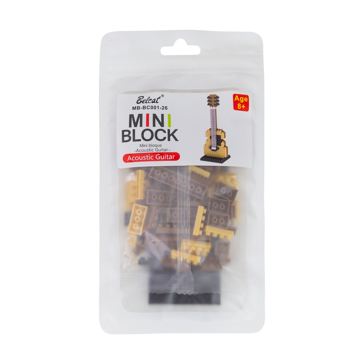 Belcat Mini Block Acoustic Guitar Building Set