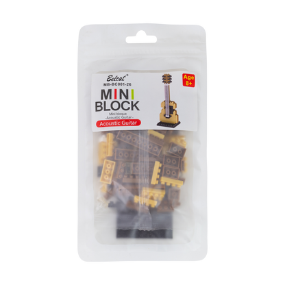 Belcat Mini Block Acoustic Guitar Building Set
