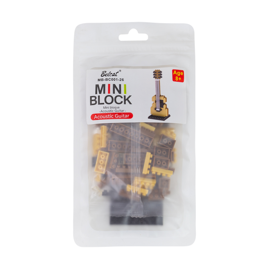 Belcat Mini Block Acoustic Guitar Building Set