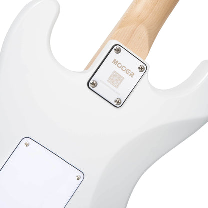MOOER MSC11 ST-STYLE ELECTRIC GUITAR (POLAR WHITE)